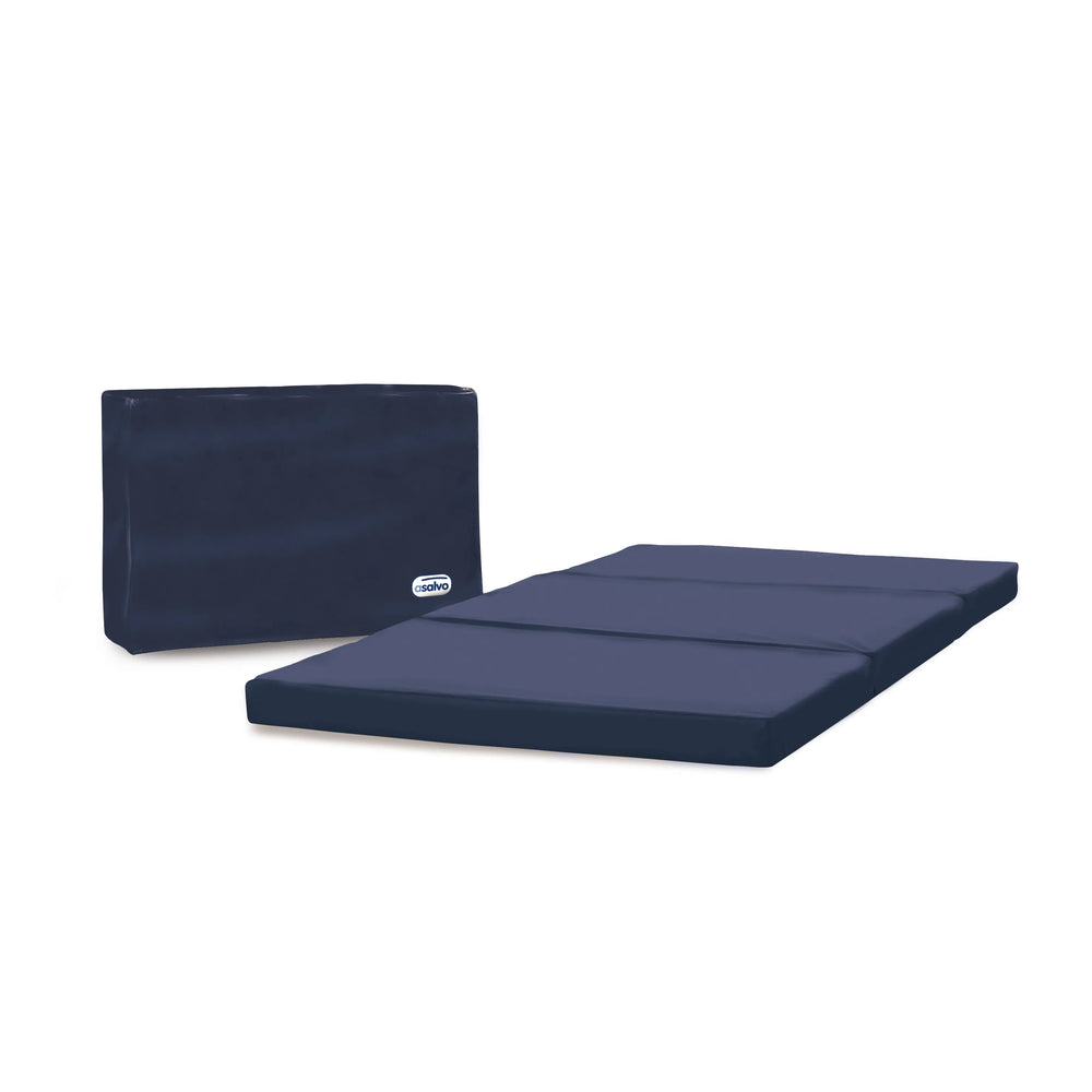 Foldemadras 120X60X6Cm – Blå – Asalvo