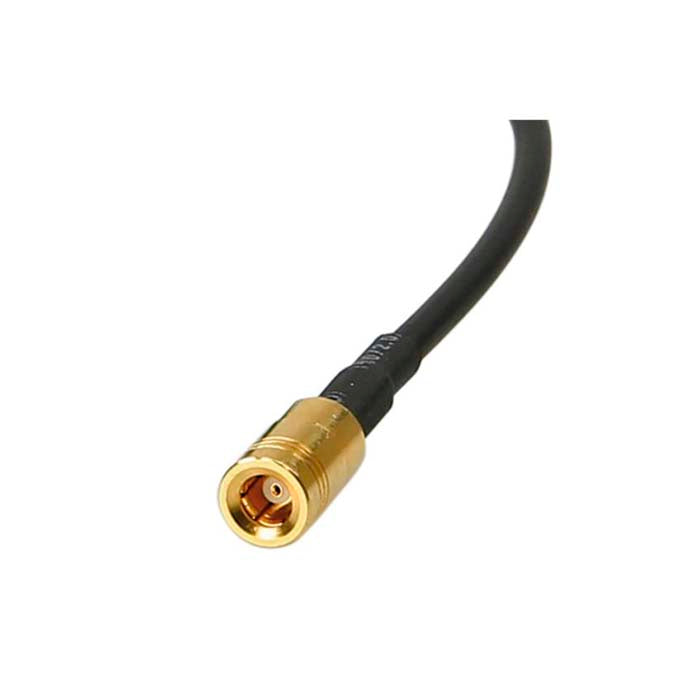 DAB antenne 5V-12V 3 m kabel SMB hun, selvklæbende til glas - ACV