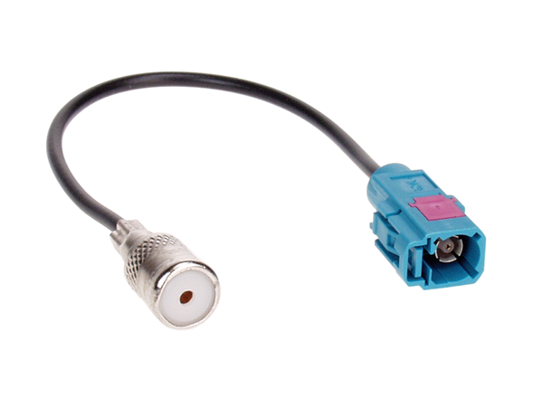 Antenneadapter ISO til FAKRA (Audi 2002+, BMW 2001+, VW 2002+) - acv