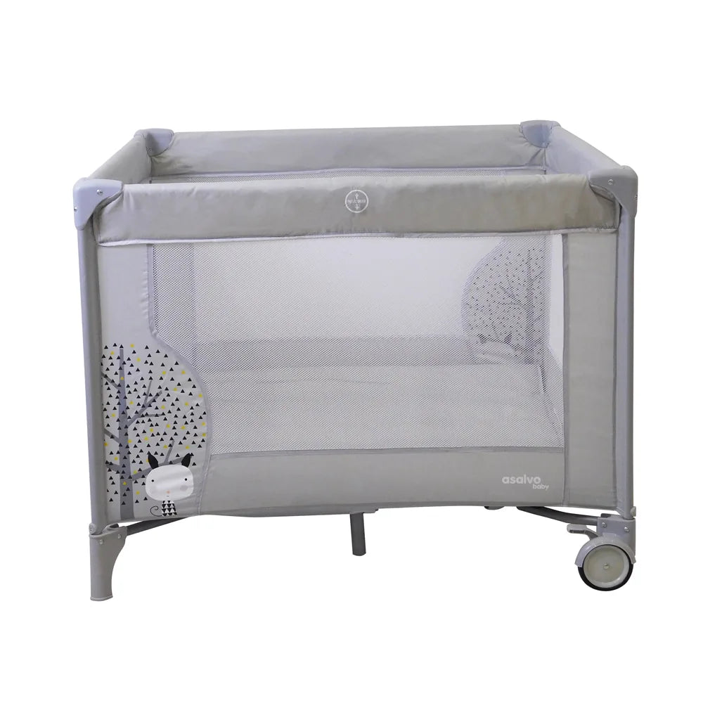 Kravlegård Nordic 99 X 99 Cm Foldbar – Grå – Asalvo