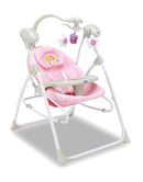 Baby Skråstol Swing 3 I 1 – Pink – Asalvo