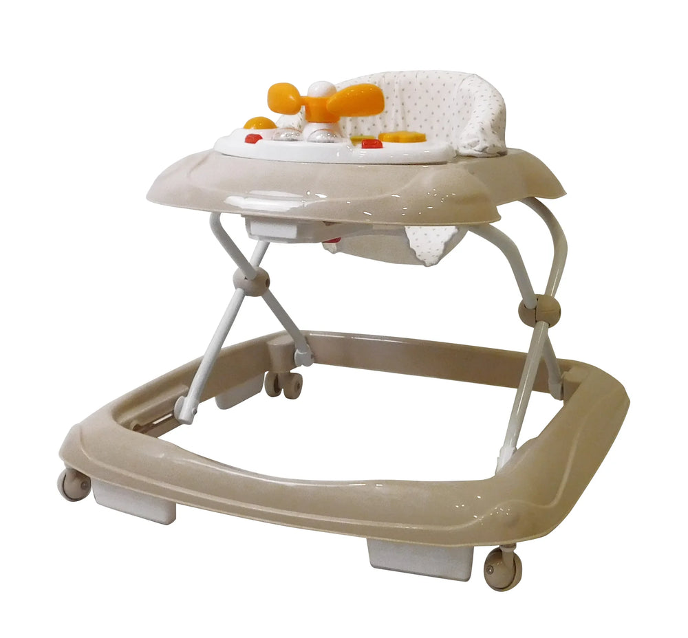 Gåstol Justerbar – Beige stjerner – Asalvo
