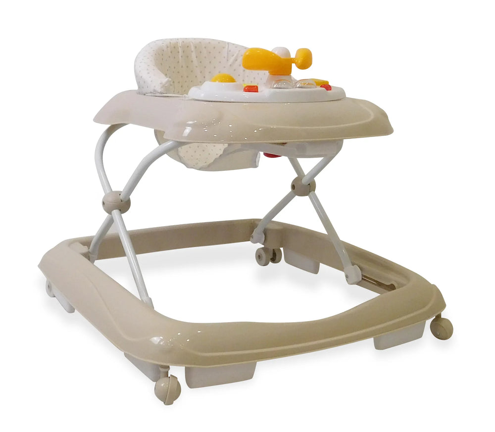 Gåstol Justerbar – Beige stjerner – Asalvo