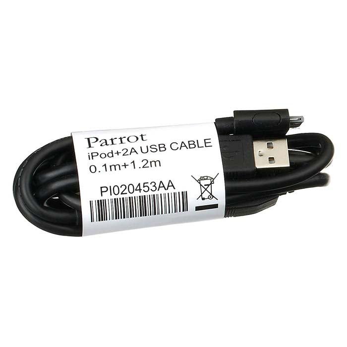 iPod/USB-kabel til Parrot Asteroid - kompatibelt iPod og USB, stabil lydforbindelse - Parrot