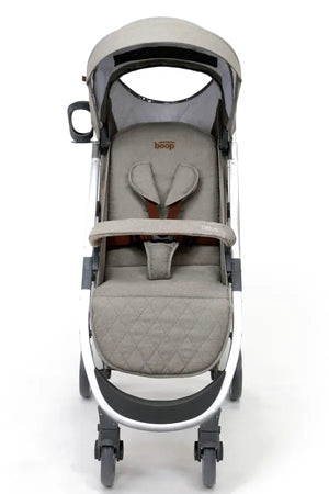 Klapvogn Cotton Justerbar – Beige – Asalvo