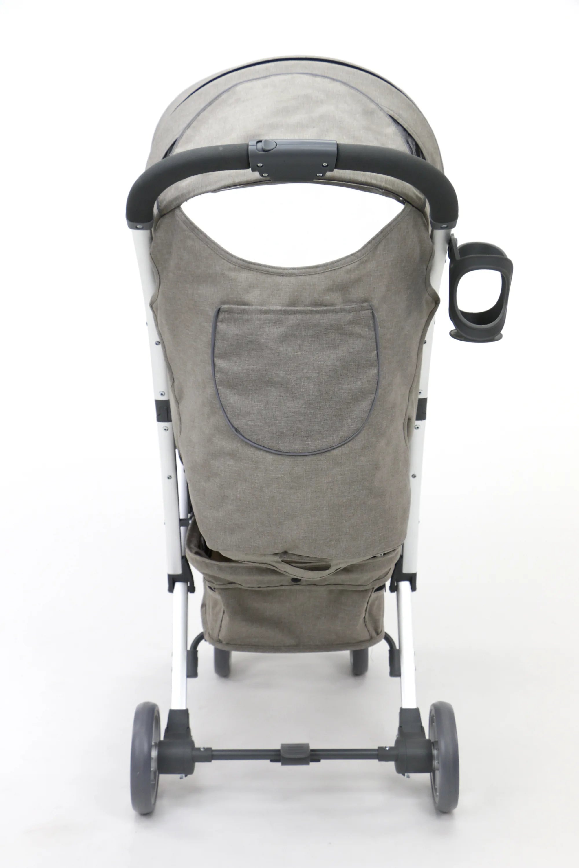 Klapvogn Cotton Justerbar – Beige – Asalvo