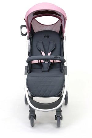 Klapvogn Cotton Justerbar – Rosa – Asalvo