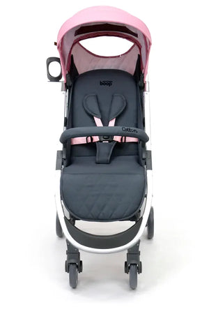 Klapvogn Cotton Justerbar – Rosa – Asalvo