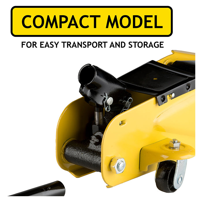 Værkstedsdonkraft 2 ton hydraulisk løftehøjde 135-305 mm - Dunlop