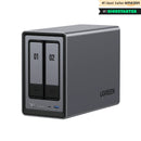 UGREEN NASync DXP2800 NAS System 2-Bay 12TB inkl. 2x Seagate IronWolf ST6000VN006 6 TB