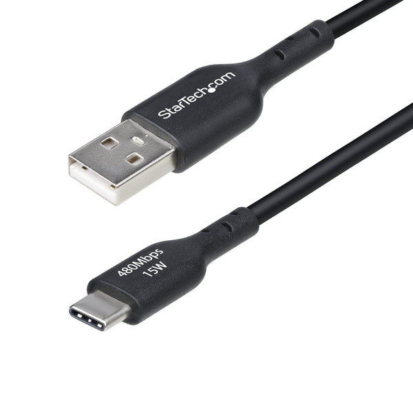 StarTech.com USB 2.0 USB Type-C kabel 1m Sort