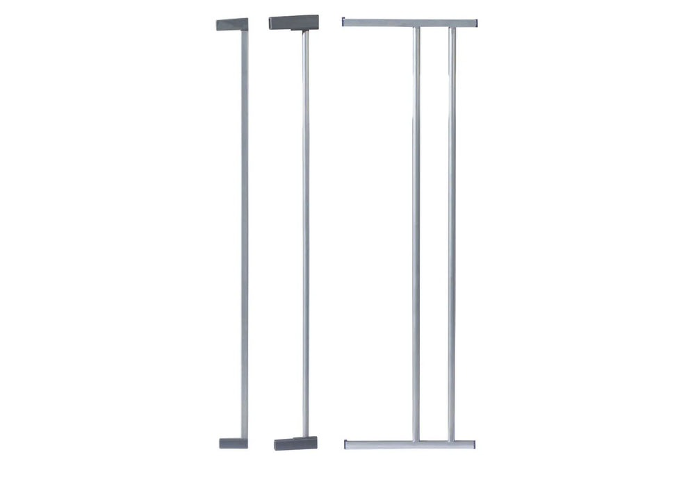 Pinolino Forlænger til Dør- og Trappe Sikkerhedsgitter, Baby Lock Comfort Stor, Metal/Grå