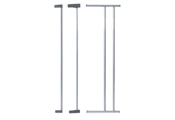 Pinolino Forlænger til Dør- og Trappe Sikkerhedsgitter, Baby Lock Comfort Stor, Metal/Grå