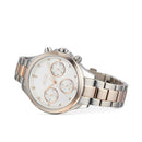 Hugo Boss Womens 1502564 Pandora Two Tone Stainless Steel Watch With Rose Gold Accents