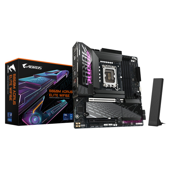 AORUS B860M ELITE WIFI6E Micro ATX LGA1851 sokkel AMD B850