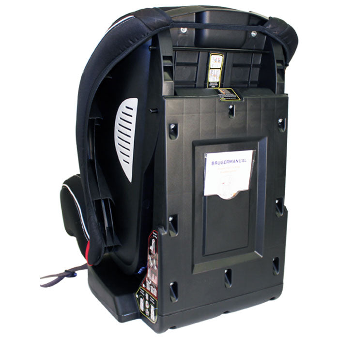 Justerbar autostol 9-36 kg (gr.1/2/3) med memory foam & 5-punktssele - Welldon