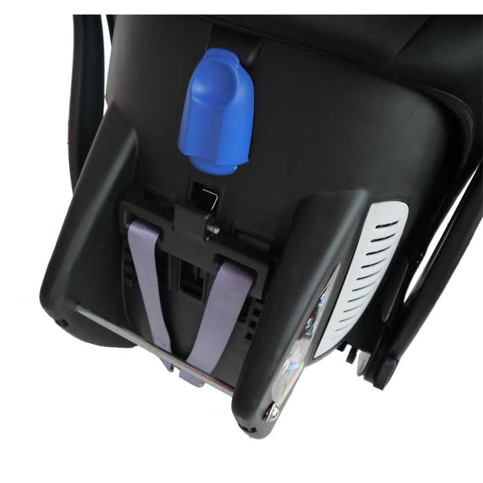 Babystol bagudvendt 0-13 kg med ISOFIX & memory foam - Welldon