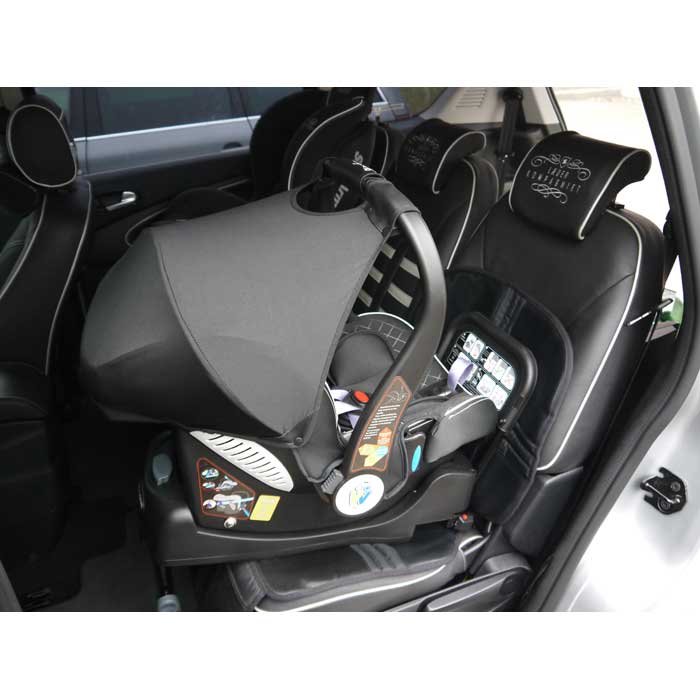 Babystol bagudvendt 0-13 kg med ISOFIX & memory foam - Welldon