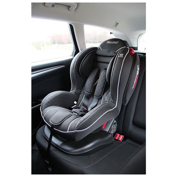 Autostol Smart Sport Fix gruppe 1/2 (9 - 25 kg) med Isofix, memory foam, Side-Armor - Welldon