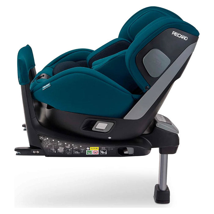 Autostol Salia i‑Size (0‑18 kg, 40‑105 cm) roterbar, Isofix & støtteben - Recaro