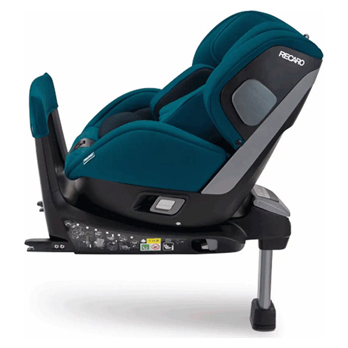 Autostol Salia i‑Size (0‑18 kg, 40‑105 cm) roterbar, Isofix & støtteben - Recaro