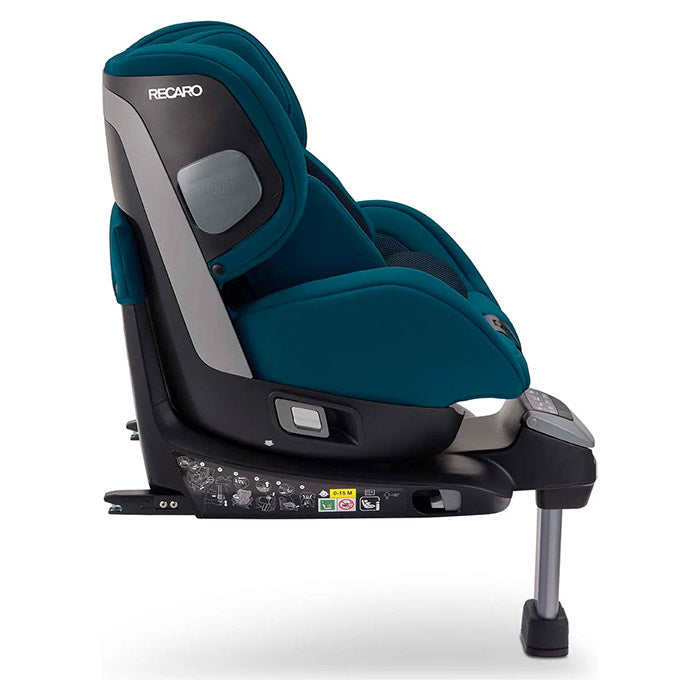 Autostol Salia i‑Size (0‑18 kg, 40‑105 cm) roterbar, Isofix & støtteben - Recaro