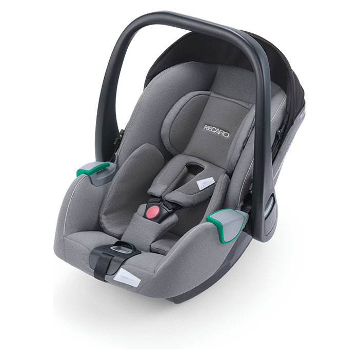 Autostol til spædbarn 0-15 mnd, let 4,8 kg, bagudvendt, kompatibel med Recaro klapvogne - Recaro