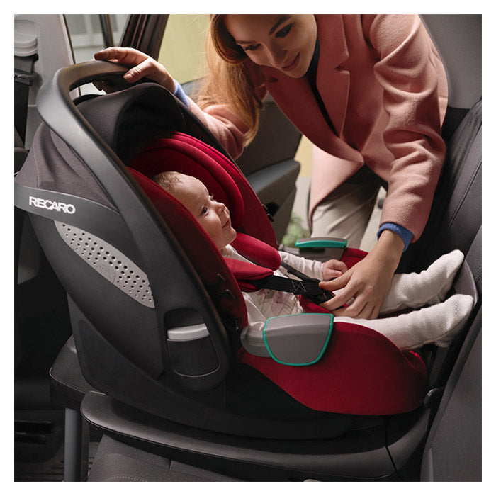 Autostol til spædbarn 0-15 mnd, let 4,8 kg, bagudvendt, kompatibel med Recaro klapvogne - Recaro