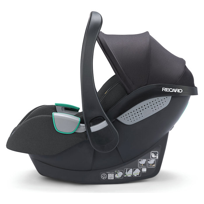 Autostol til baby 0-15 mdr Avan Fibre Black - Recaro
