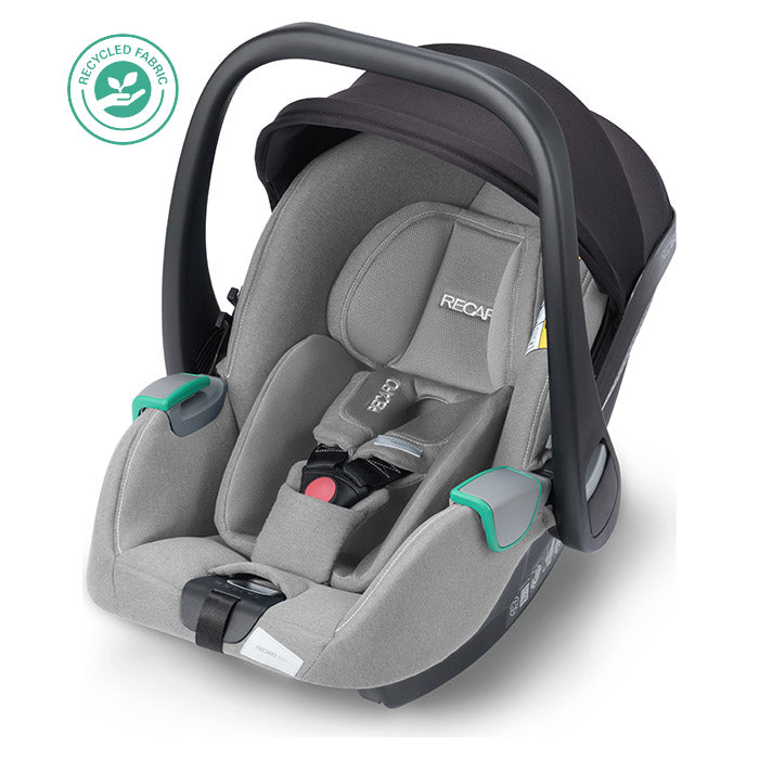 Autostol bagudvendt nyfødt - 15 mdr, let 4,8 kg, Avan Carbon Grey - Recaro