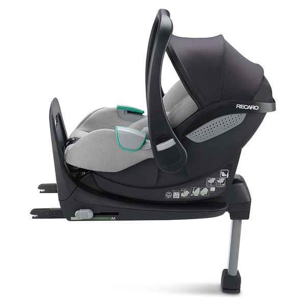 Autostol bagudvendt nyfødt - 15 mdr, let 4,8 kg, Avan Carbon Grey - Recaro