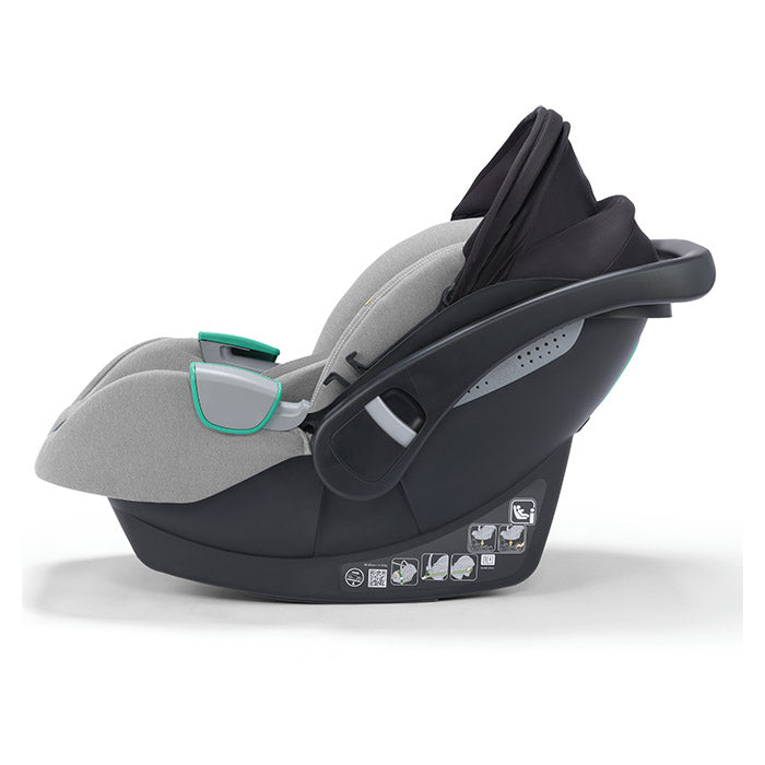 Autostol bagudvendt nyfødt - 15 mdr, let 4,8 kg, Avan Carbon Grey - Recaro