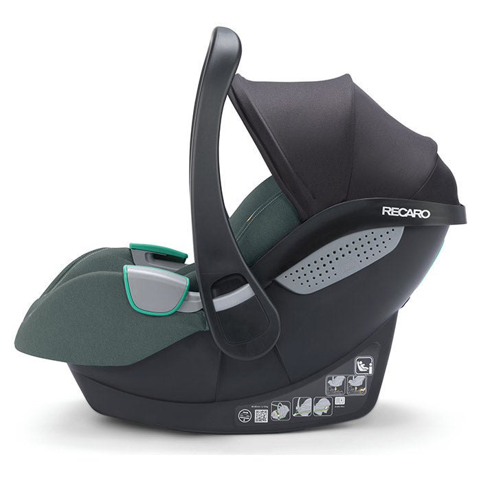 Autostol til baby (0 - 15 mnd, 0 - 13 kg) Avan Mineral Green - Recaro