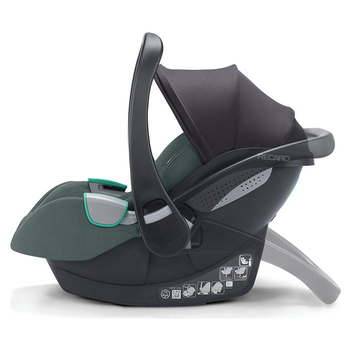 Autostol til baby (0 - 15 mnd, 0 - 13 kg) Avan Mineral Green - Recaro