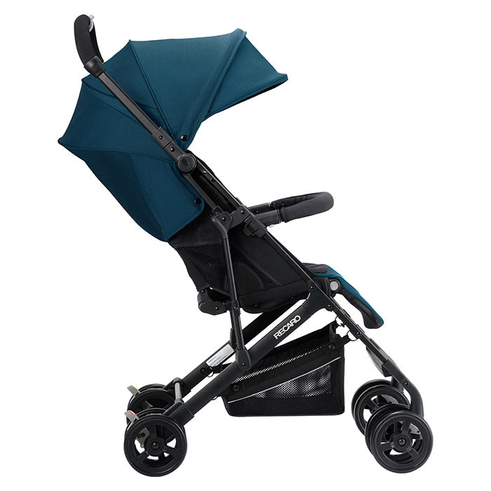 Justerbar klapvogn til baby nyfødt - 3 år, foldbar én hånd, autostoladapter, UPF50 - Recaro