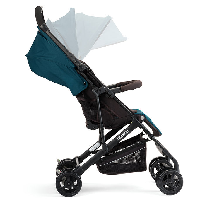 Justerbar klapvogn til baby nyfødt - 3 år, foldbar én hånd, autostoladapter, UPF50 - Recaro