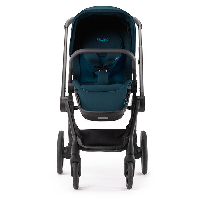 Offroad-klapvogn med store hjul og affjedring, siddehøjde 50 cm - Recaro