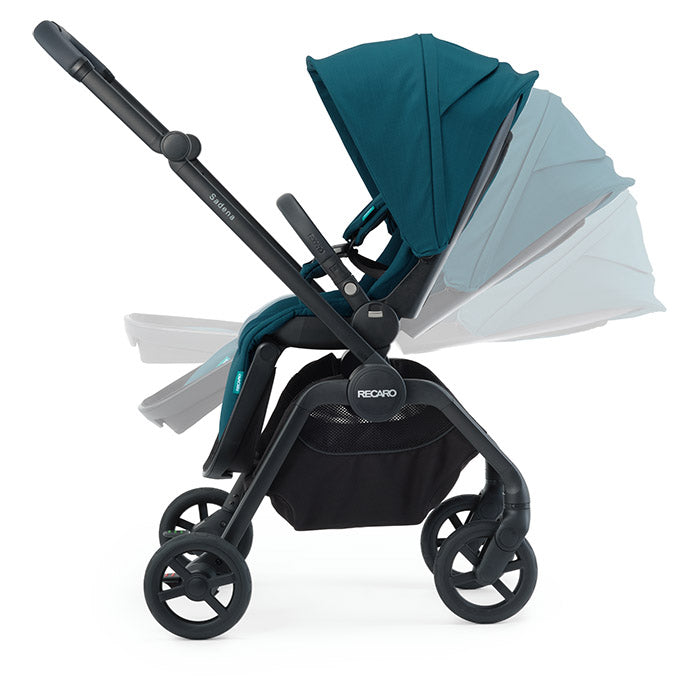 Klapvogn kompakt city 54 cm, op til 22 kg - Recaro