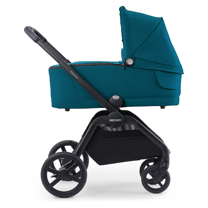 Babylift til Sadena/Celona klapvogn - Prime Mat Black, Recaro