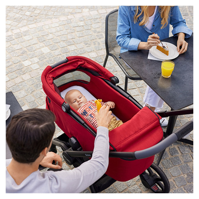 Babylift til Sadena/Celona - Recaro Babylift Select Night Black, kompatibel op til 9 kg - Recaro