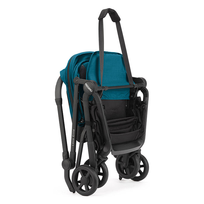 Klapvogn vendbar, kompakt, justerbar sæde+affjedring - Recaro