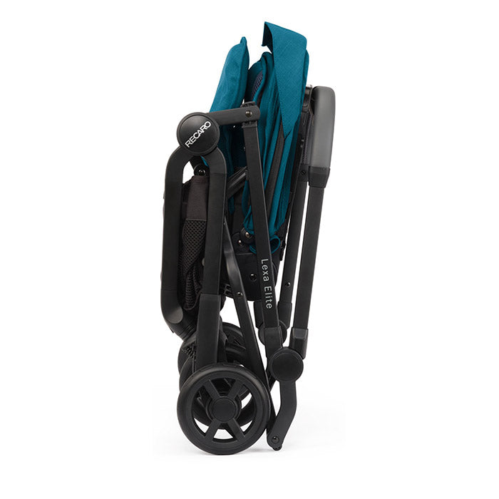 Klapvogn vendbar, kompakt, justerbar sæde+affjedring - Recaro
