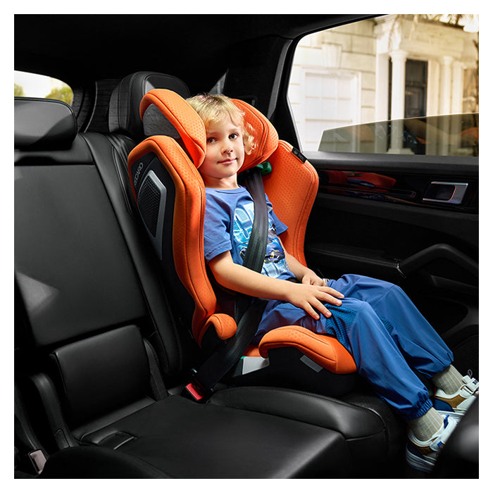 Autostol 100 - 150 cm (R129/i-Size), fremadvendt med ISOFIX, sort - Recaro