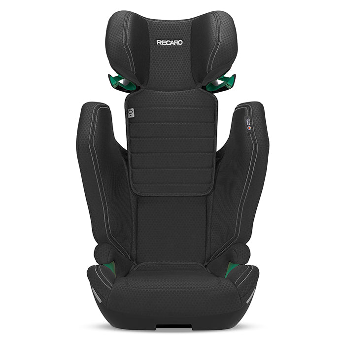 Autostol 100 - 150 cm (R129/i-Size), fremadvendt med ISOFIX, sort - Recaro