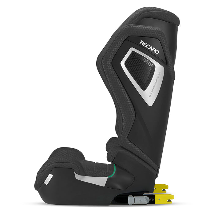Autostol 100 - 150 cm (R129/i-Size), fremadvendt med ISOFIX, sort - Recaro