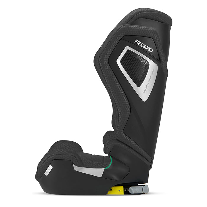 Autostol 100 - 150 cm (R129/i-Size), fremadvendt med ISOFIX, sort - Recaro