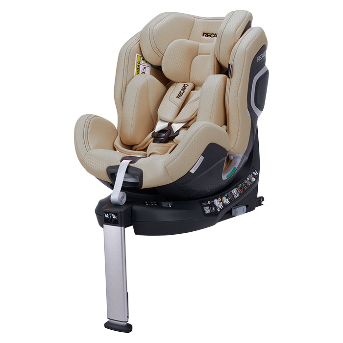 Autostol 40-125 cm ISOFIX roterbar Xenon 1 R129 beige - Recaro