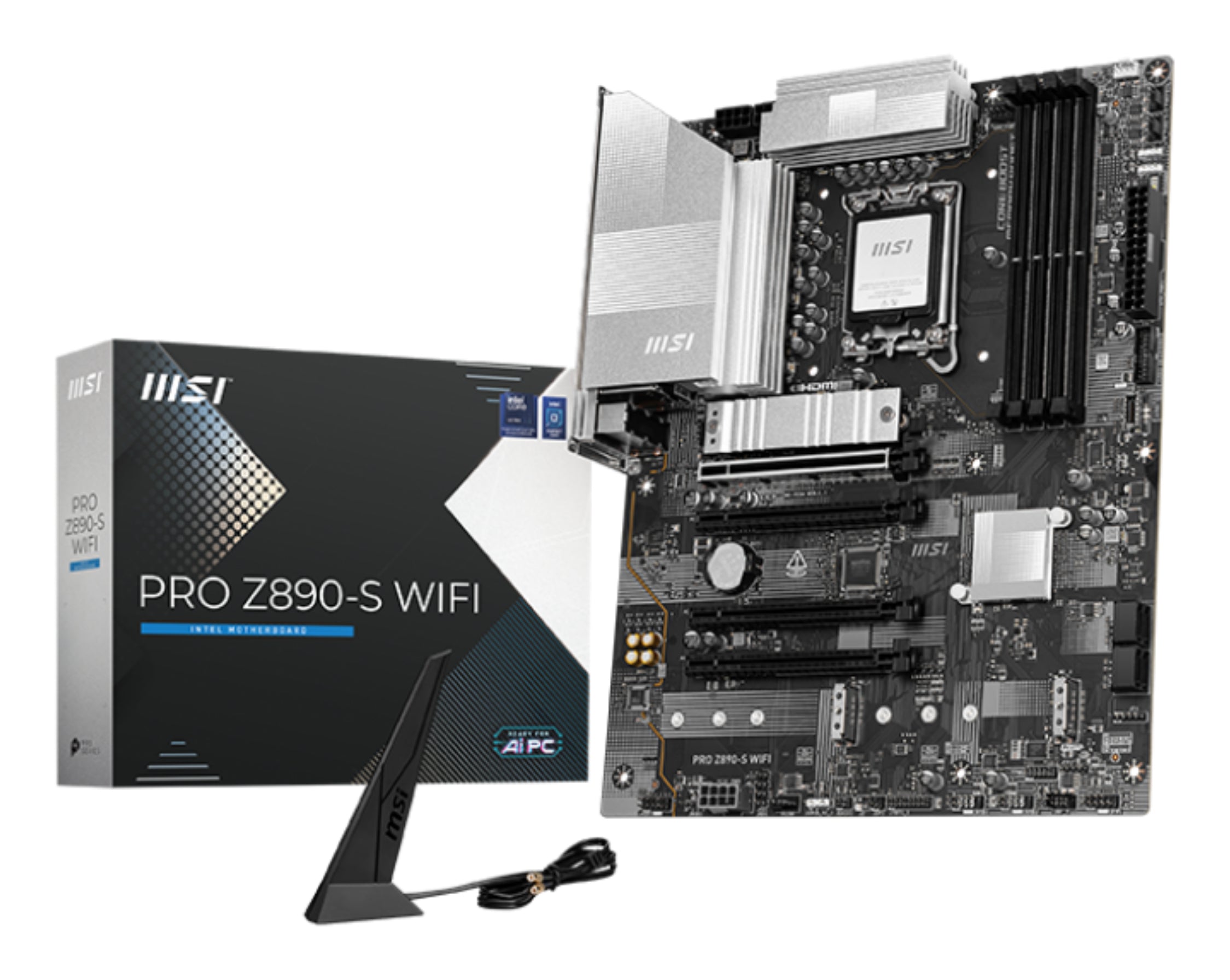 MSI PRO Z890-S WIFI ATX LGA1851 sokkel Intel Z890
