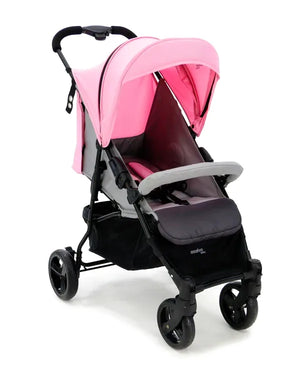 Klapvogn Cadiz Justerbar – Rosa – Asalvo