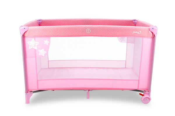 Weekendseng Baleares Stjerner Foldbar – Pink – Asalvo